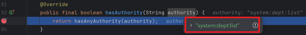 hasAuthority源码执行流程(1)